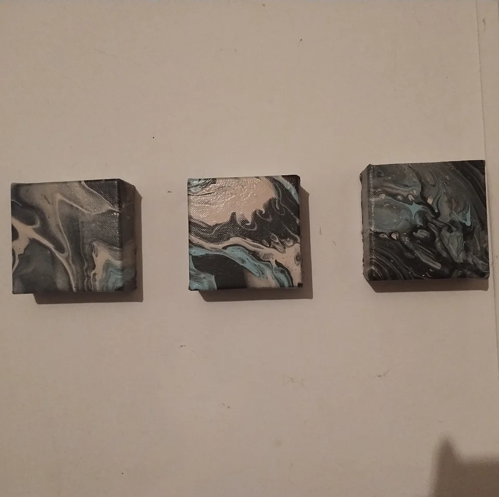 Abstract Paintings Set of 3